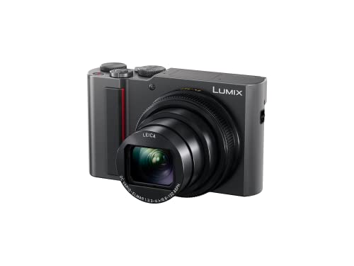 Panasonic DC-TZ202DEGS Reisezoom-Kamera mit 15x Zoom und 4K Video