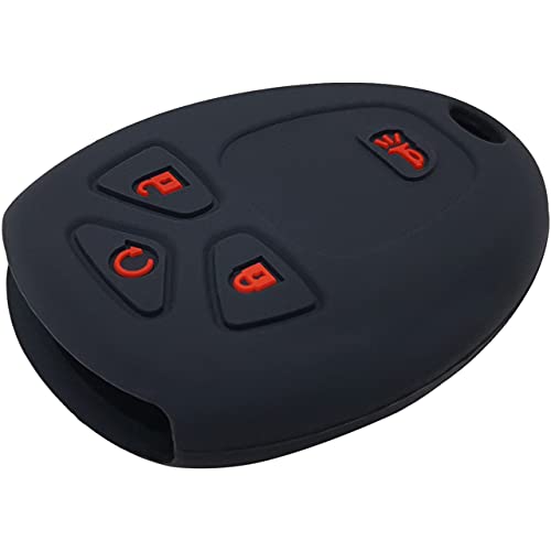 Image of Magnetic Car Window Curtains, Car Window Sun Shade Protector, 2Pcs Silicone 4 Buttons Key Fob Cover Remote Case Keyless Protector