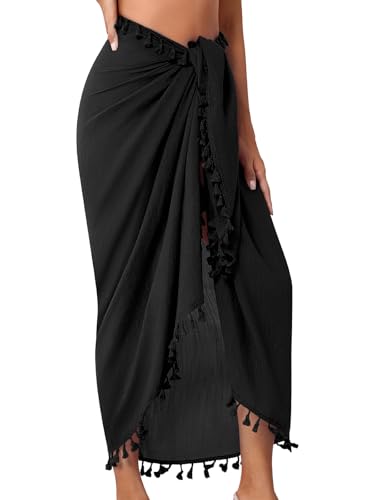 Image of QIANXIZHAN Women's Swimsuit Cover Up,Beach Sarong Wrap Bottom Coverup