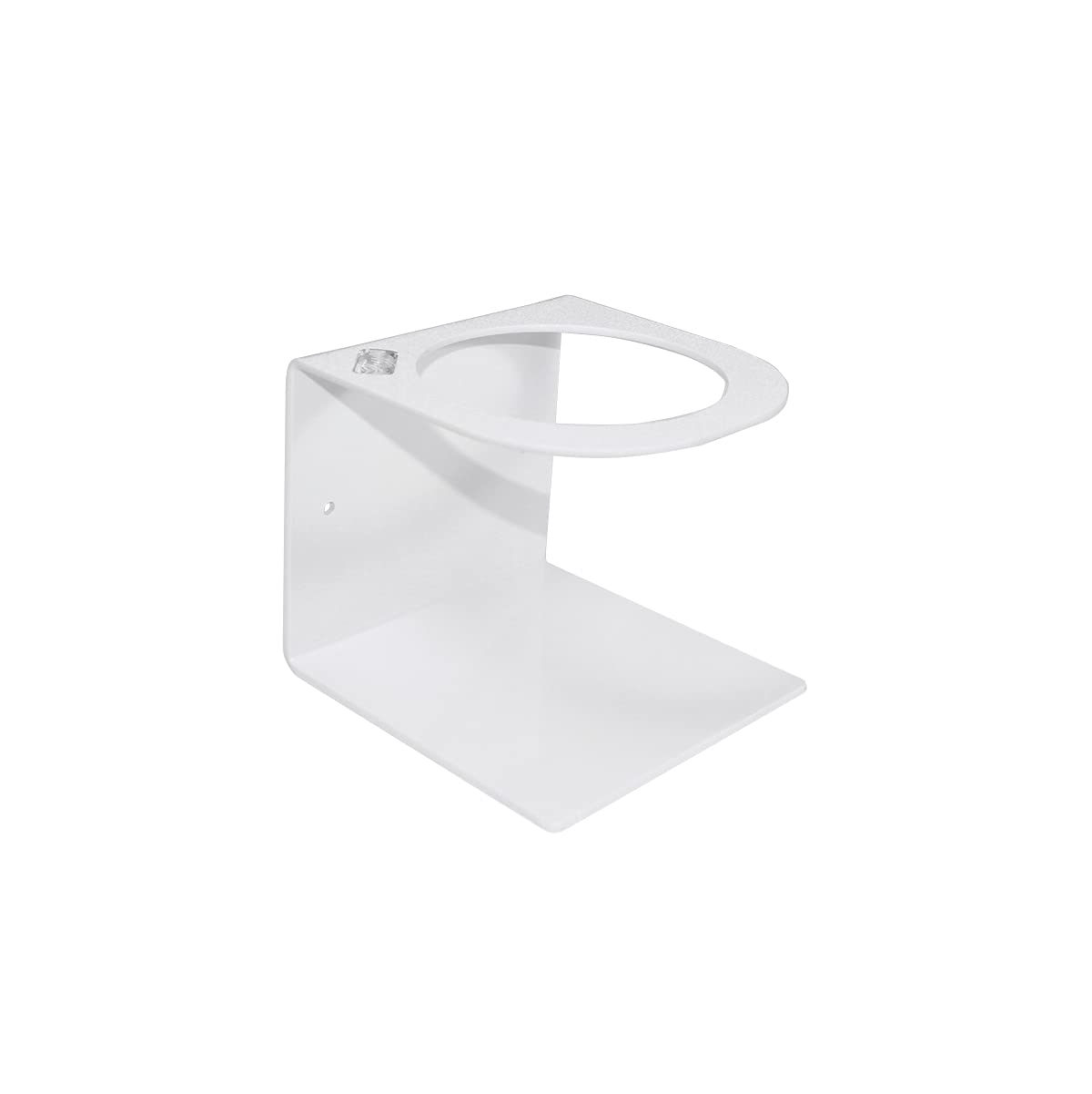 TrippNT 50080 Single ABS Bottle Holder 1000 mL White with 3 3/4 inch Diameter Holes 4 X 4 X 4 3/4 inches WHD