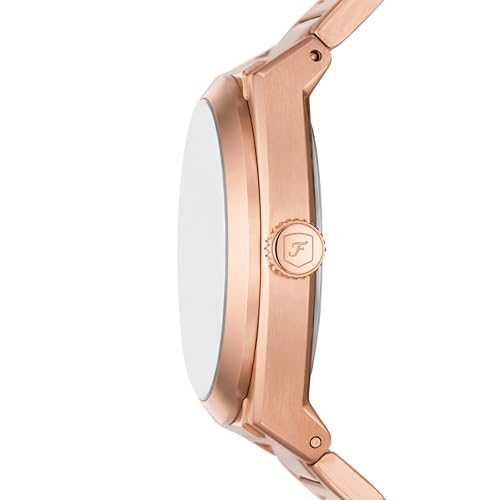 Image of Fossil Men's Everett Quartz Stainless Steel Watch, Three-Hand Watch for Men
