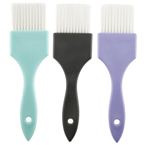 Gogogmee 3pcs Professional Hair Dye Applicator Brush for Salon Hair Stylist Root Comb