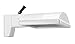 RAB Lighting ALED2T78YW/PCS2 ALED78 Type II 8 Pole ARM Warm + 277V PCS White