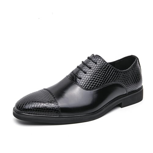 Men's Dress Oxford Shoes Classic Derby Shoes Fashion Business Formal Shoes