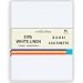 100 White Linen 80# Cover Paper Sheets - 8.5" X 11" (8.5X11 Inches) Standard Letter|Flyer Size - 80 lb/Pound Card Weight - Fine Linen Textured Finish - Quality Cardstock