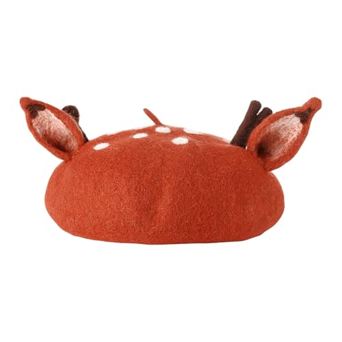 Béret contemporain pour femme en laine anti-froid pour vos soirées de fêtes