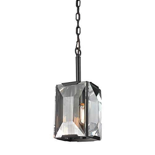 Elk Lighting 31791/1 Ceiling-Pendant-fixtures, Bronze,15.00x7.00x7.00