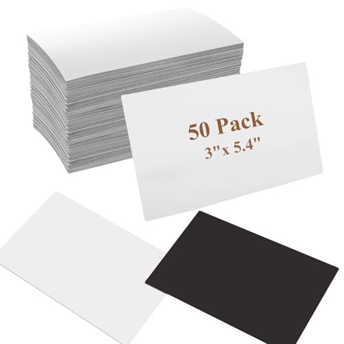 Étiquettes magnétiques effaçables à sec pour organiser le réfrigérateur de la maison, 50 pcs