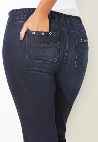 Catherines Women's Plus Size Sparkle Hem Capri2