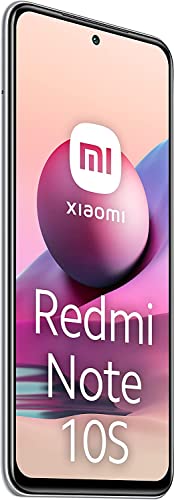 Xiaomi Redmi Note 10S Smartphone RAM 6GB ROM 128GB 6.43" AMOLED DotDisplay 64MP Cámara Pebble White