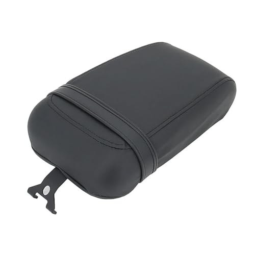 Asiento trasero de motocicleta cuero PU negro para Nightster 975 3