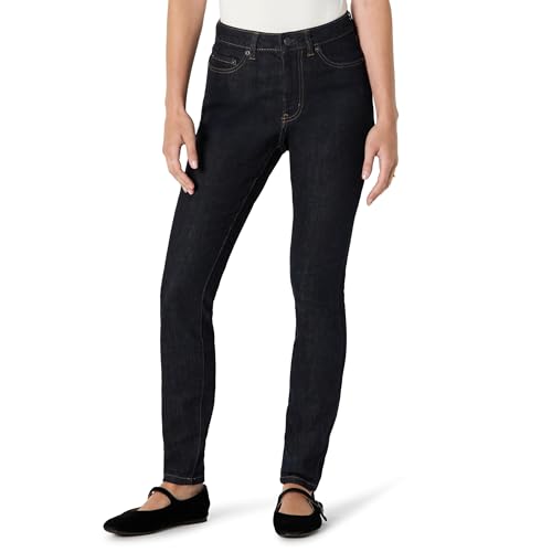 Amazon Essentials Women's High Stretch High-Rise Skinny Jeans, Rinse, 18 Short