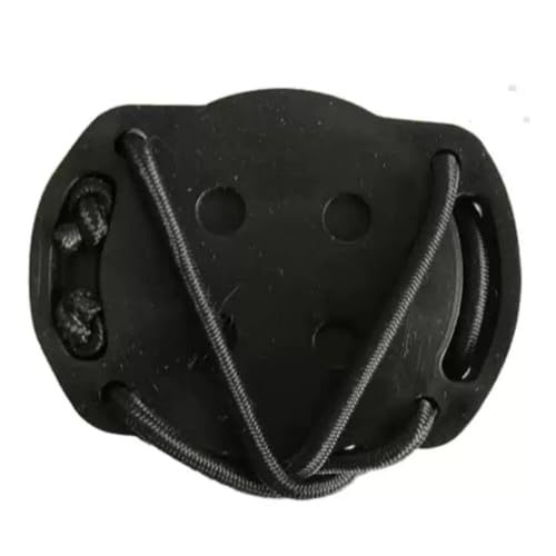 Boussole plongée bungee compacte noire avec élastique robuste