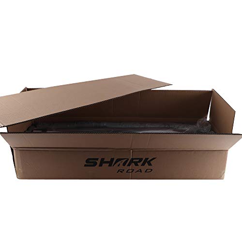 SHARKROAD Chrome 4.5\" Large Outlet Slip Ons Muffler Exhaust For Harley Davidson Touring 2017-2020, Deep Bass Throaty Sound Harley Muffler. Fit Street Glide, Road Glide, Road King, Electra Glide, 26CB - Thumbnail 3