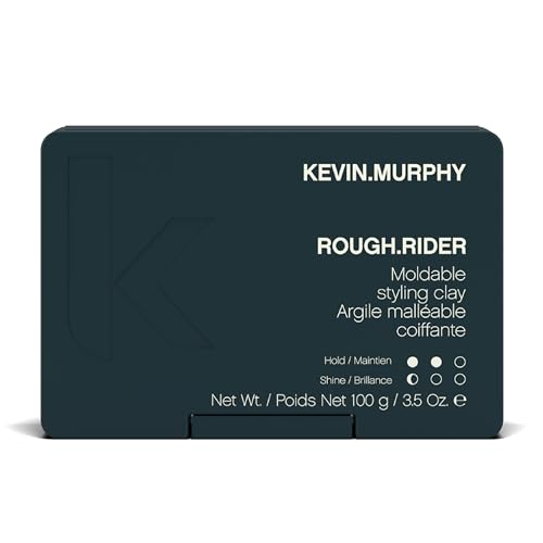 KEVIN.MURPHY ROUGH.RIDER Clay - Hair Strengthening - For All Hair Types - Moldable Styling Clay - Sulphate Free Care