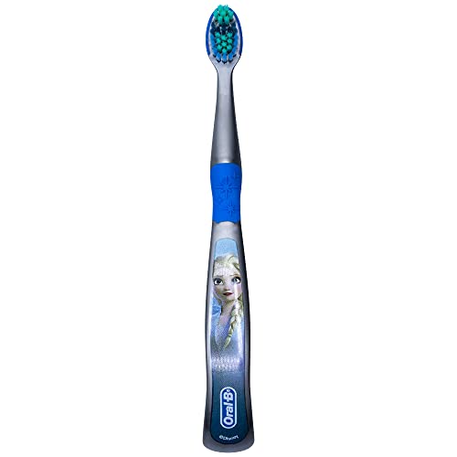 Oral-B Disney Frozen Toothbrush, 3+ YRS, Extra Soft, Elsa Characters -1 Count - image 2