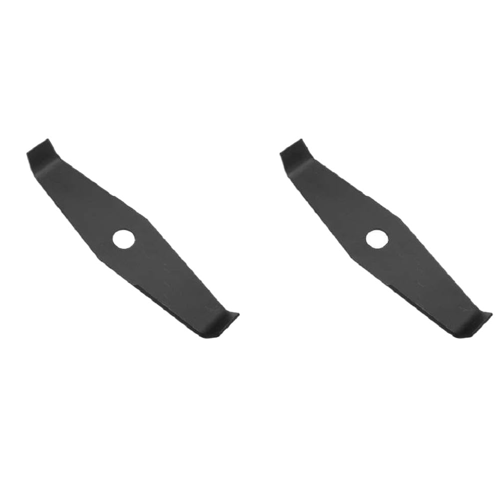 Couteau épais universel à 2 dents 2T, pour débroussailleuse, remplacement du couteau à tête(2PCS)
