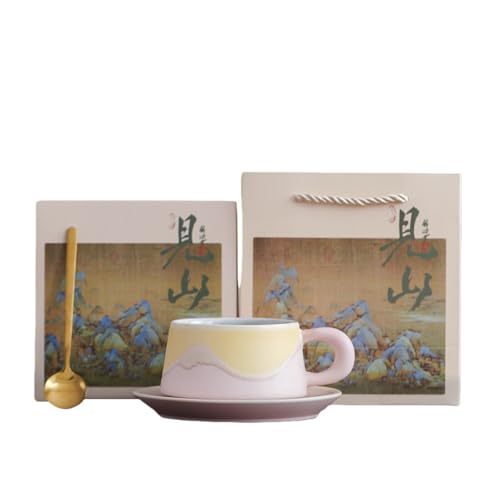 Ghbunuz�֖�ʓ���R�[�q�[�J�b�v�A240 ml�A���t���}�O�J�b�v�A�M�t�g�{�b�N�X�A�J�b�v&�\�[�T�[&�X�v�[���Z�b�g�A��ʖ����A�ΎR���݌v�A�֖򉺍ʏĐ��A�M�ϐF�@�\�A�e�������A�a���_���H�� (���R�ȈՕ - ���R����,240)