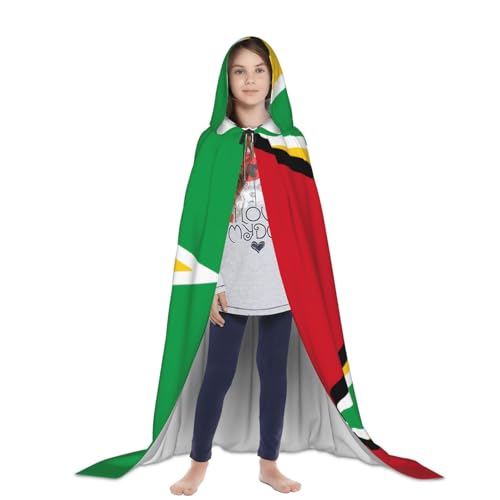 Capa con capucha de Guyana para Halloween y disfraz unisex de cosplay 4