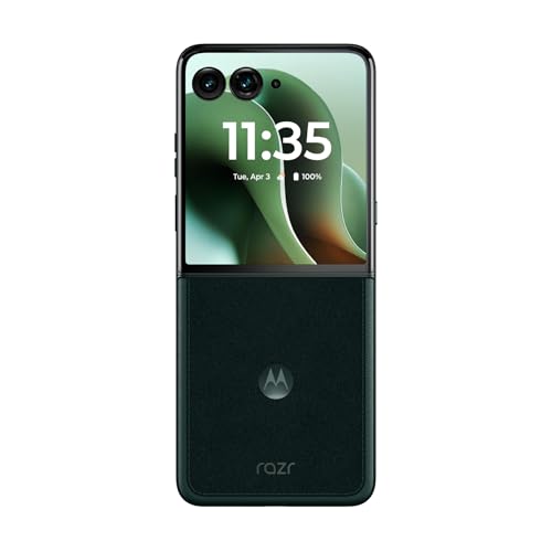 Image of Motorola Razr Ultra 2025 | Unlocked | Made for US 16 /512GB | 50MP Camera | Pantone Scarab