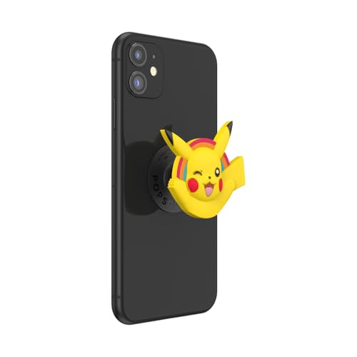Image of ​​​​PopSockets Phone Grip with Expanding Kickstand, Adhesive Grip, PopOut, Pokemon - PopOut Pikachu
