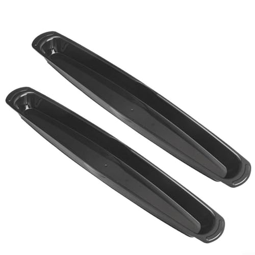 Emiif George Foreman Reemplazo Parrilla Grasa Colector Gotero Sartén 35 cm Repuesto resistente al calor (2 piezas)