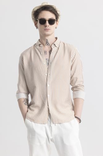 Image of SNITCH Stripehaven Mauve Stripe Shirt
