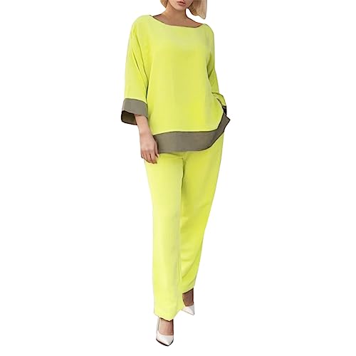 Nadelstreifen Anzug Damen Frauen Mode Lässig Frühling Herbst Lose Outfits...