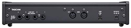 Tascam Us-4X4Hr 4 Mic 4In/4Out High Resolution Versatile Usb Audio Interface For Recording, Streaming, Podcasting, Songwriting #TOP2