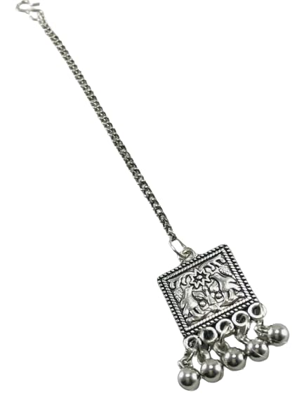See full amazon price history chart for The Opal Factory Garba Navratri Jewellery Sets for Women German Silver Oxidised Borla/Bor/Maang Tikka/Mathapatti Tikka for Women and Girls. (TOF Square Teeka) The Opal Factory Garba Navratri Jewellery Sets for Women German Silver Oxidised Borla/Bor/Maang Tikka/Mathapatti Tikka for Women and Girls. (TOF Square Teeka) (B0CHP6RKJW) Amazon Price History, Amazon Price Tracker