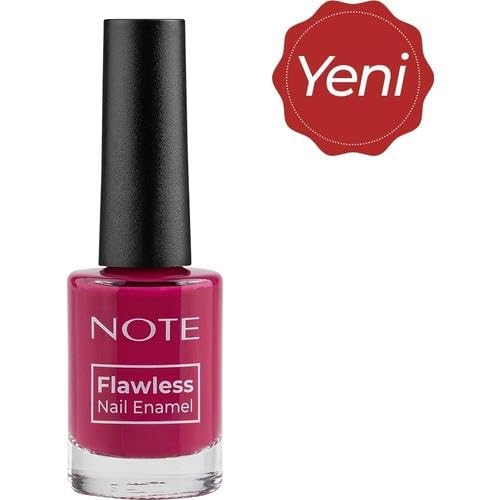 Note Cosmetics Nail Flawless Oje 89 Cashmere Red, Pembe
