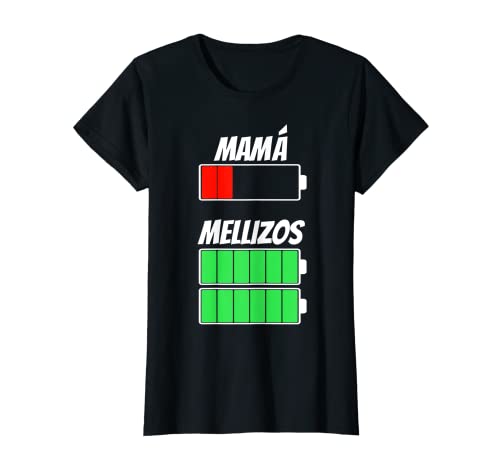 Mujer Mamá de Mellizos Bebes Batería...