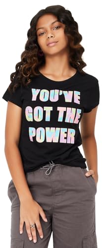 Image of Max Girl's Cotton Regular Fit Graphic Printed T-Shirt - Pack of 3