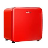COSTWAY Compact Refrigerator, 1.6 cu ft. Single Door Small Fridge with...