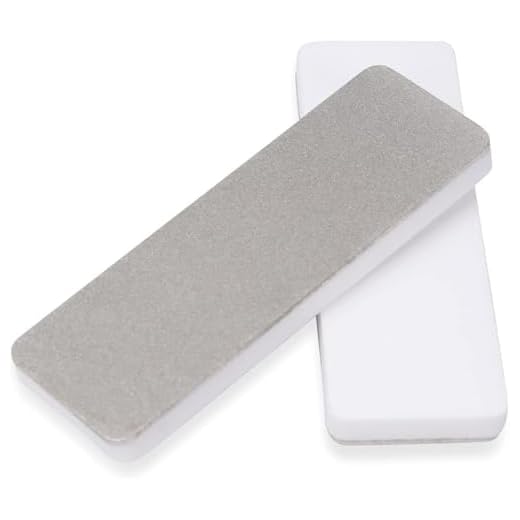 DMD Mini Double Side Whetstone-Diamond Ceramic Pocket Knife Sharpener | Outdoor Knife Sharpener | Diamond Abrasive Tools