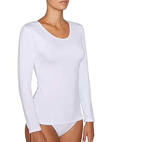 YSABEL MORA - Langärmeliges Thermo-Unterhemd, weiß, XX-Large Cover