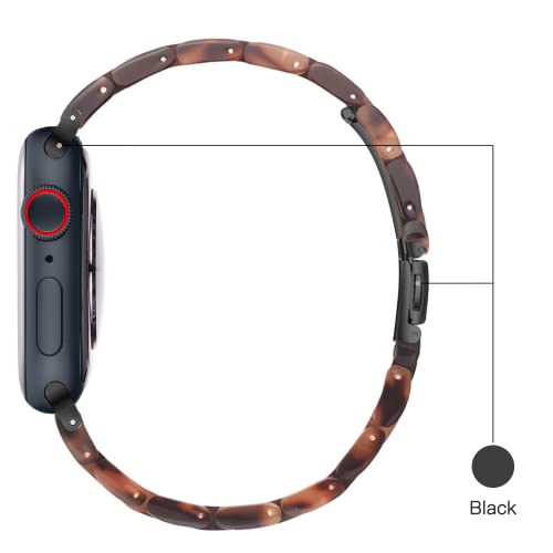 Image of Light House Apple Watch Bands-Fashion Lightweight Resin iWatch Bands for Women Men 38mm /40mm /41mm /42mm(Series 11 10), 49mm /46mm /45mm /44mm /42mm(S 3 2 1), Compatible with Apple Watch Series 11 SE 10 9 8 7 6 5 4 3 Ultra