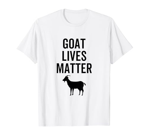 Goat Lives Matter, mignon, cool et drôle, amoureux des animaux de chèvre T-Shirt