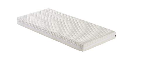 Hoppekids Eco Luxury - Colchón (Espuma, 70 x 160 cm), Color Blanco Cover