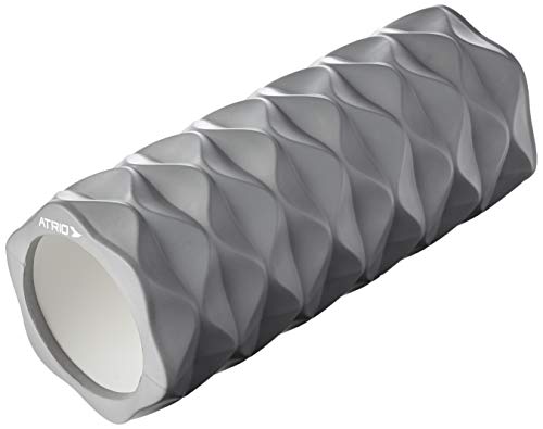 Rolo De Exercício/Yoga Premium 14X33Cm Cinza Azul - ES229