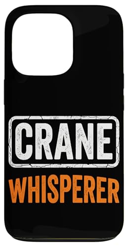 Funny Crane Whisperer �d�@�B �X�}�z�P�[�X iPhone 13 Pro �p