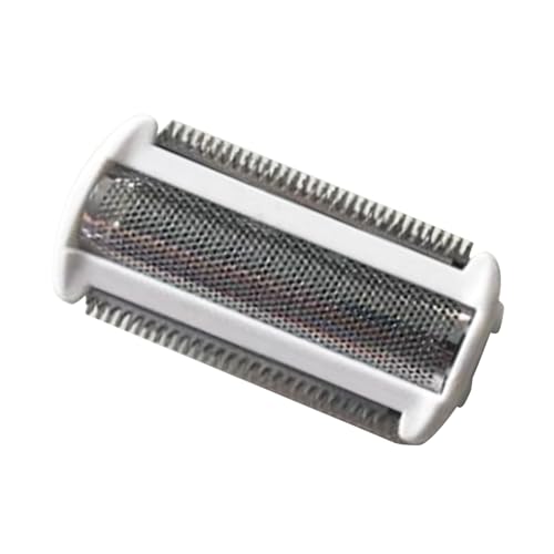 Ersatz-Trimmer-Folienkopf, Edelstahl, Leistungsstarker Weißer Elektrischer Bodygroomer, Ersatz-Folienkopf für BRL140 BRL146 Akku-Folienkopf-Rasierschneider