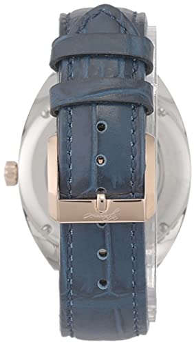 Gevril Men's Five Points Swiss Automatic Watch, Genuine Italian Leather Strap3