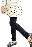 [Bee] ビー 裏起毛スカッツ ガールズ 女の子 キッズ レギンス付きスカート 総柄 ボトムス 秋 冬 bbb01526 100cm 白地黒×黒レギ