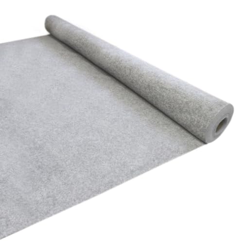Camper Van Lining Carpet Silver Grey 4 Way Super Stretch 2m Wide 5.5m Long 11m2 Coverage Car Motorhome Vehicle Interior Campervan Conversion Kit Polypropylene Trim Bleachable Fits any Make or Model