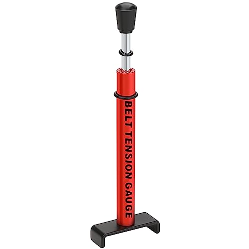 Hromee Belt Tension Gauge 10LbS Specification with L Shaped Pad, Belt Gauge Adjustment Tool for Motorcycle Belt Replacement