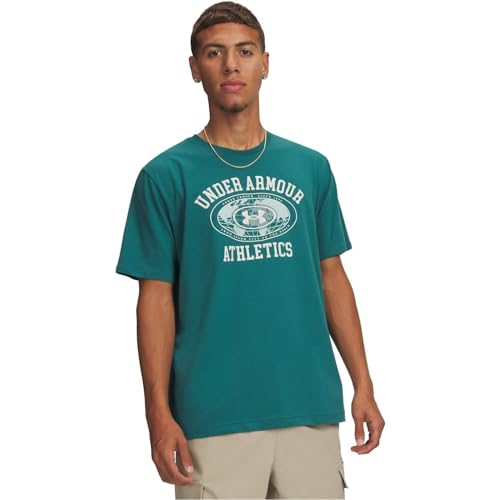 T-shirt Under Armour SS Armor Globe en tissu extensible et ultra léger