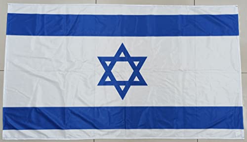 Bandeira De Israel Oficial 150x90 Cm Poliéster Oxford