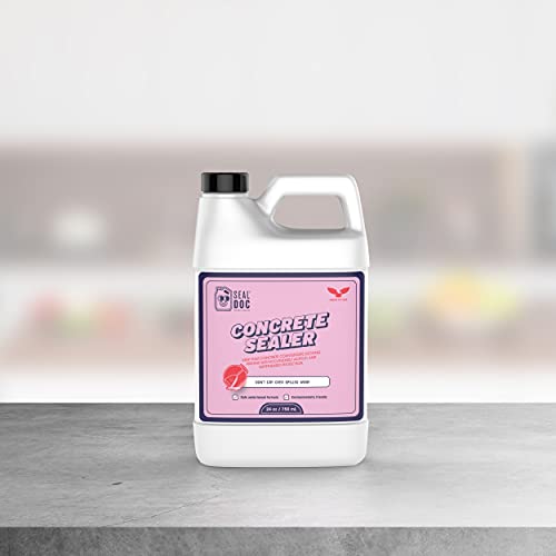Seal Doc コンクリート カウンタートップ シーラー 750ml (24オンス) カウンタートップ