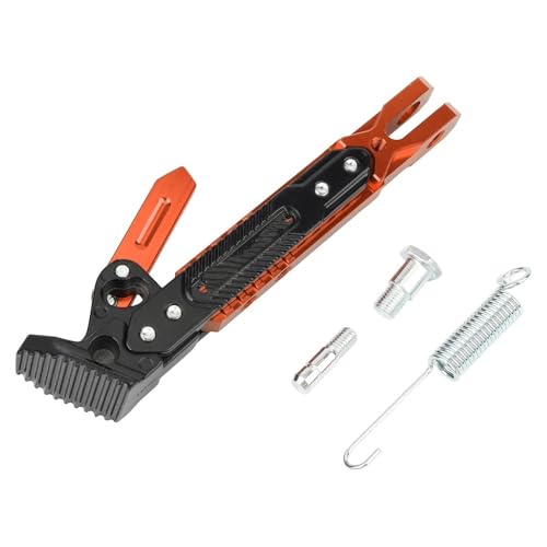 Support béquille universelle télescopique en métal réglable pour motos et scooters modifiés